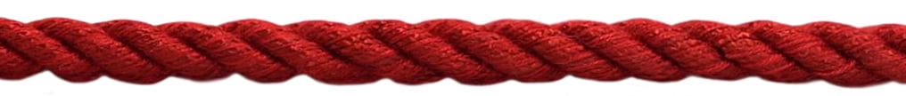 3/8 inch Large Red Decorative Cord / Basic Trim Collection / Style ...