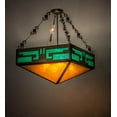 thumbnail image 6 of Meyda Tiffany 98048 Southwest Mission 4 Light 12" Wide Semi Flush Ceiling Fixture, 6 of 6