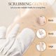 thumbnail image 3 of Gloves Raw Silk Massage Gloves Ayurvedic Massage, Raw Silk, 3 of 5