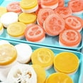 thumbnail image 6 of Big Round Silicone Soap Mold - 4oz, 3'' Round, Thick Individual Loofah Soap Molds with Uniform Big Size and Ease of Use - 14" x 11", 6 of 9