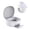 White, variant on Fingertip Bluetooth Remote Control, Wireless Page Turner & Shutter for Phone & Tablet, Rechargeable Ring with Charging Case, Support Wireless Charging