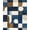 Blue Brown Cream, Pattern 12, variant on ODIKA 8'x10' Washable Area Rug Tan Abstract Brushstroke Geometric Interlocking Neutral Navy for Dining Room, Large Office, Lounge, Non-Slip Chair-Friendly Mat