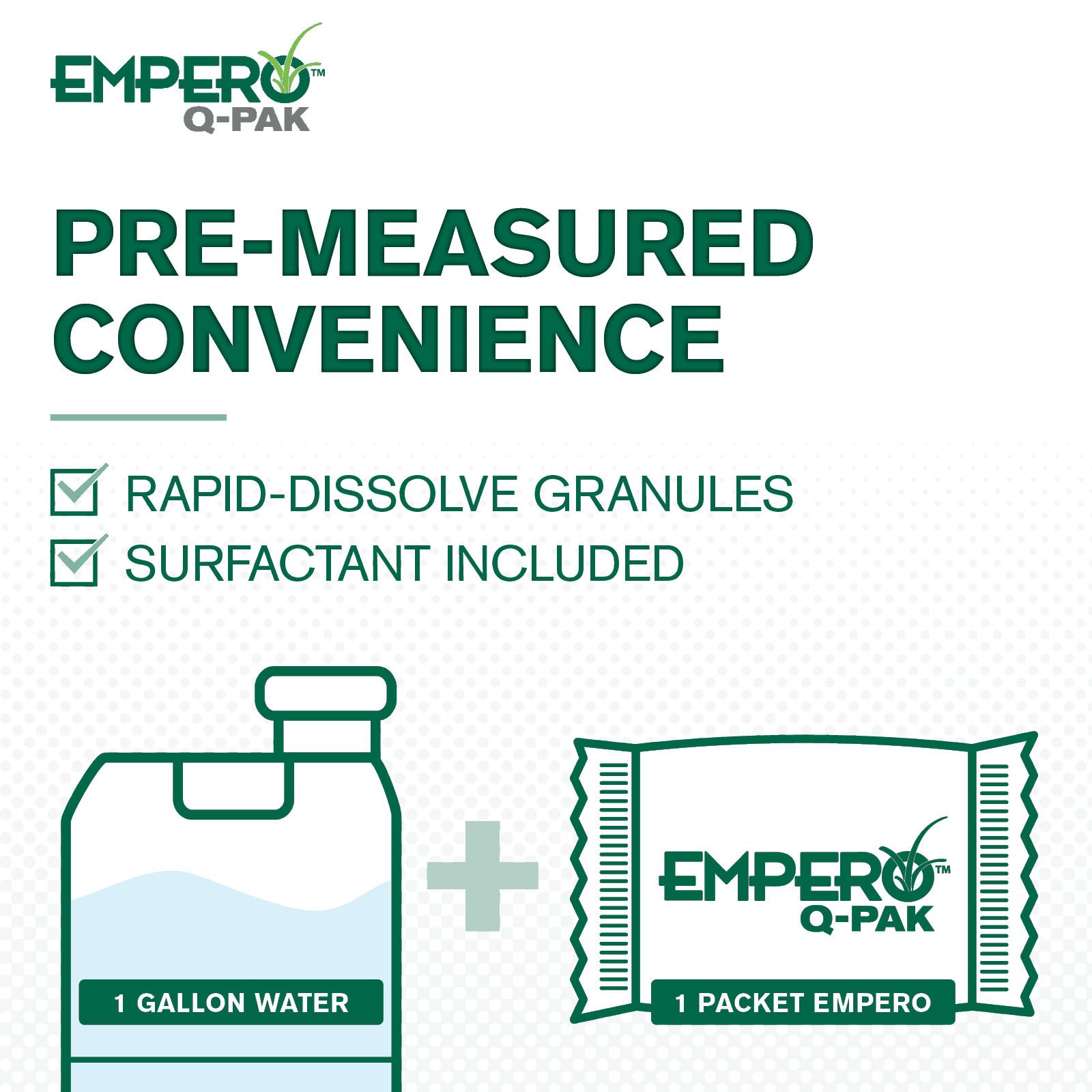 Empero Q-Pak Nutsedge Killer (Compare to SedgeHammer Plus) by Atticus - (2 Pack) Turf Herbicide - Halosulfuron-methyl