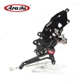 thumbnail image 3 of Arashi(Version 2.0) Adjustable Rearsets for Kawasaki Ninja 250R EX250J SE 2008 - 2012 Motorcycle Accessories Racing Foot Pegs Footrests Rear Set Black 2009 2010 2011, 3 of 6