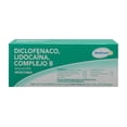 thumbnail image 2 of Diclofenaco Lidocaína Complejo B Medimart 5 mg solución inyectable 3 ampolletas 3 jeringas, 2 of 4