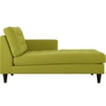 thumbnail image 2 of Modway Empress Right Facing Upholstered Chaise Lounge in Wheatgrass, 2 of 3