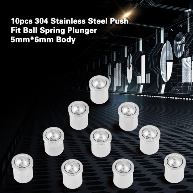 Fyydes Ball Plunger Spring Plunger Ball Corrosion Resistance Clamps For Mechanical Devices Molds Automatic Machines