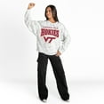 thumbnail image 3 of Women's Gameday Couture  Ash Virginia Tech Hokies Rally Ready Premium Fleece Camo Sweatshirt, 3 of 5