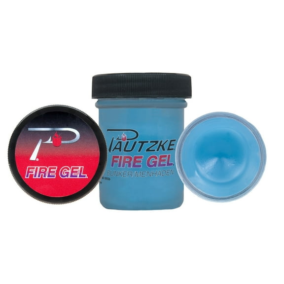 Pautzke Bait Co. Fire Gel Attractant 1.65 Oz. (Bunker/Menhaden)