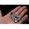 thumbnail image 3 of GKNET Cool Mens Biker Skeleton Skull Pendant Necklace Stainless Steel For Men, 3 of 6