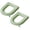 Green*2, variant on 1 Set Toilet Seat Cover, Self-Adhesive Toilet Seat Cushion Cover, Reusable Washable Toilet Seat Cover Pad for Winter Bathrooms, Comfortable Plush Padded Toilet Seat Cover Mat
