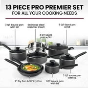 Granitestone Pro Cookware Set Pots and Pans Set 13 Piece Hard Anodized Premium Cookware Set