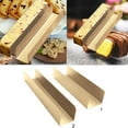 thumbnail image 4 of Abbracc 4xU-shaped Biscuits Mold Carbon Steel Rectangular Bar Cookie Bakeware Mould S, 4 of 9