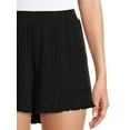 thumbnail image 4 of Secret Treasures Women's and Women's Plus Size Patch Pocket Sleep Shorts, 4 of 5