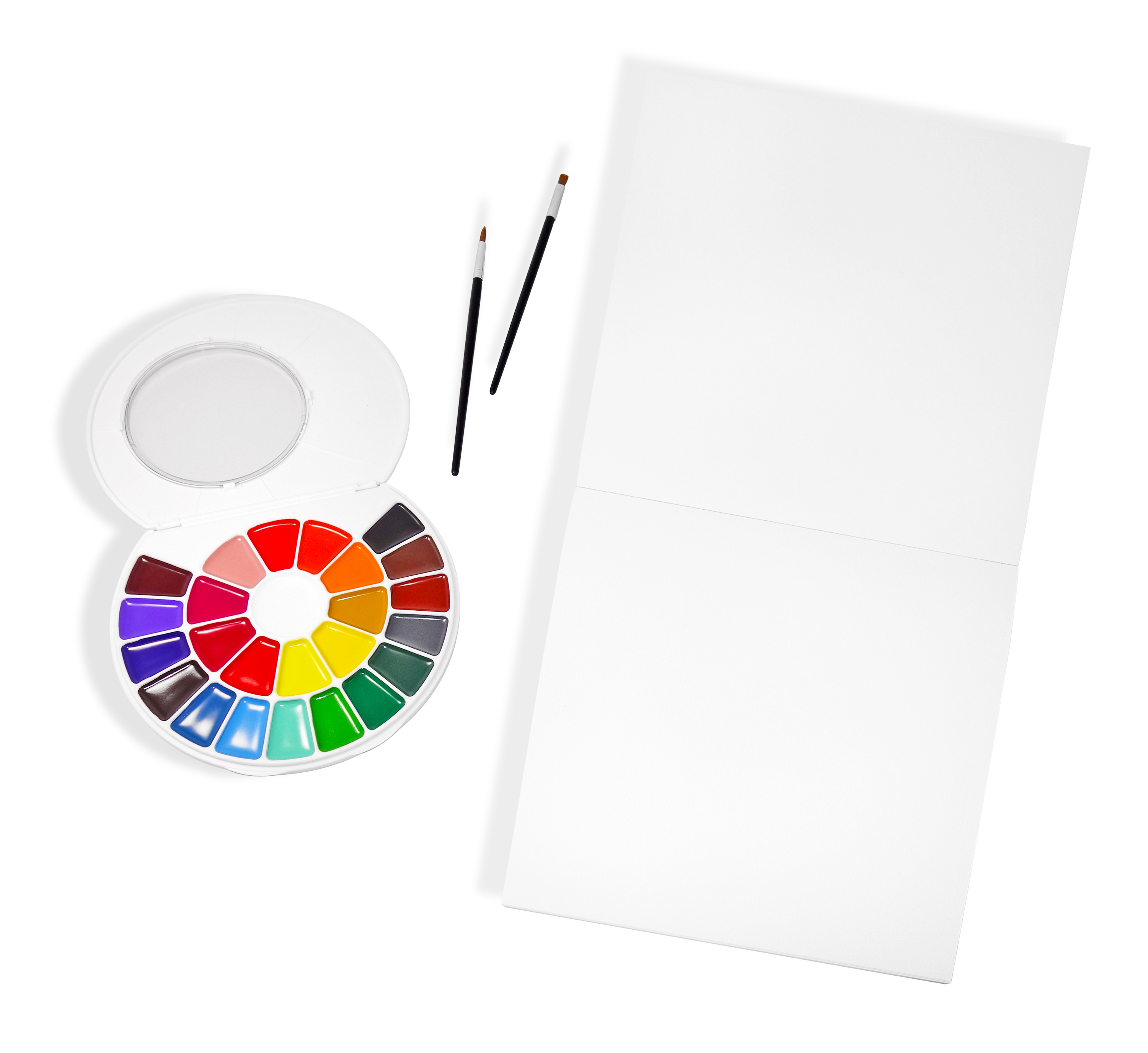 Smarts & Crafts Watercolor Studio Kit, Multicolor, 28 Pieces, for Boys, Girls, Teens, Adults