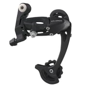 MicroSHIFT Rear Derailleur with Long Cage, Black