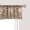 Brown Black, variant on Savannah Window Valance, Earthy Jeans Denim Inspired Patchwork in Giraffe and Zebra Design Art Print, Rod Pocket Curtain Valances for Kitchen Bedroom, 54" X 18", Black Brown