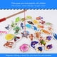 thumbnail image 4 of Desarrollo educativo temprano, 32 Uds., peces magnéticos de madera, baño, pesca, mesa de viaje, juguete, regalo para niños, 4 of 8