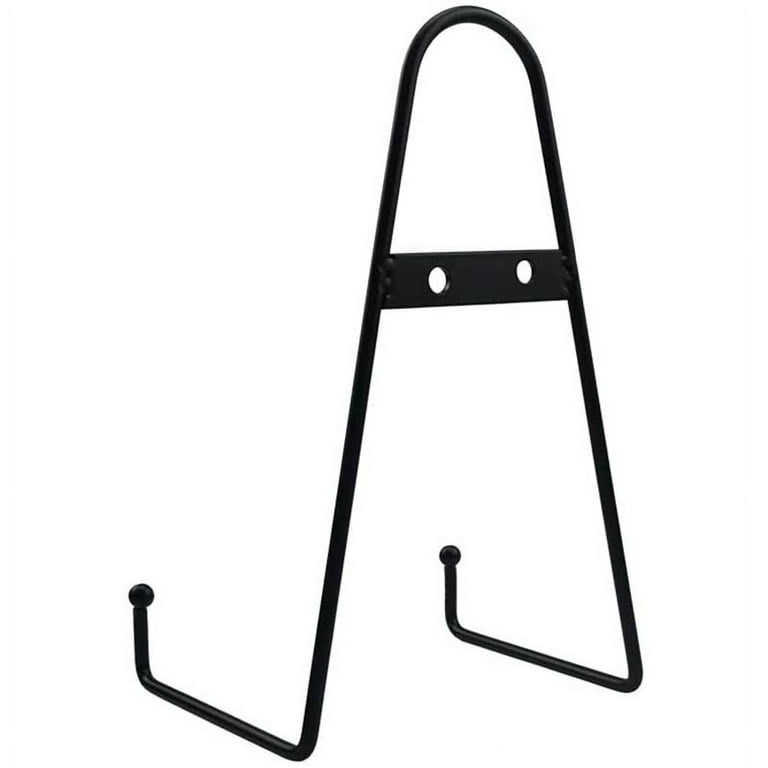 Black Plate Stands For Display Iron Easel Stand Plate - Temu