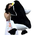 thumbnail image 2 of American Made Giant Stuffed Penguin 30 Inch Big Soft Stuffed Animal Made in USA America, 2 of 15