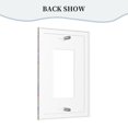 thumbnail image 4 of ZICANCN Outlet Covers Wall Plate, Bees Flowers Line Art Light Switch Cover Decorative, Duplex Toggle Combo 1-Gang, 4 of 9