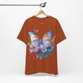thumbnail image 6 of Butterfly Graphic Unisex 100 Cotton Lightweight Vintage Floral Design Jersey Tee 78, 6 of 15