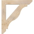 thumbnail image 3 of Ekena Millwork 5 1/2"W x 40"D x 44"H Funston Slat Smooth Bracket, Douglas Fir, 3 of 4
