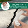 thumbnail image 5 of Uxcell Flexible TPE Rubber Strip (3.2 ft Long, 7/8"(22mm) Wide) - Weather/Aging Resistant Concrete Expansion Joint Filler for Driveway/Sidewalks/Concrete Crack Repair/Replacement, White, 5 of 7