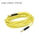thumbnail image 2 of Cable para Guitarra Instrumento Unique Bargains 19,69 Pies 1/4 Pulgadas a 1/4 Pulgadas Amarillo, 2 of 5