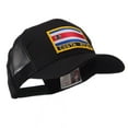 thumbnail image 5 of North and South America Flag Letter Patched Mesh Cap - Costa Rica OSFM, 5 of 5