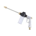thumbnail image 3 of Boquilla para Manguera de Agua con Varilla Larga y Regadera de Espuma | Pulverizador Pesado de Metal y Latón | Rotación 360° con 6 Modos | Para Lavado de Autos, Jardín, Patio, Plantas | Alta Presión, 3 of 9