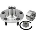 thumbnail image 2 of Detroit Axle - 2pc Front Wheel Bearing Hub Kit for 07-10 Ford Edge Lincoln MKX, Wheel Bearing & Hub Driver Side CV Axle 2007 2008 2009 2010 Replacement, 2 of 7