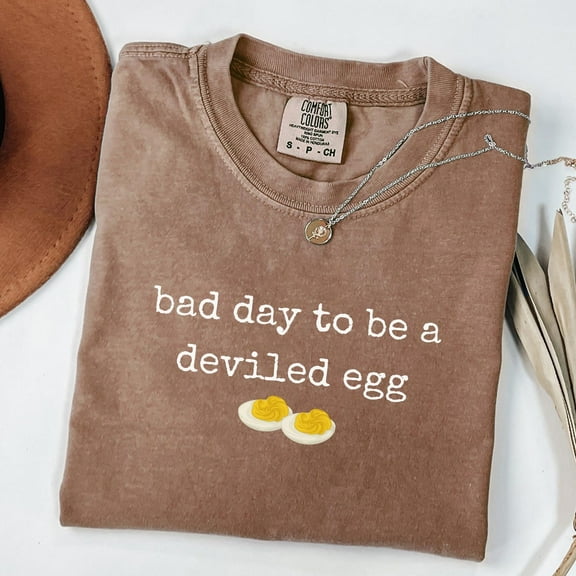 Bad Day to be a Deviled Egg Shirt, Funny Thanksgiving Dinner T-Shirt