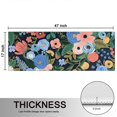 thumbnail image 5 of Kitchen Rugs Sets Of 2,Pioneer Flower Floral Print Pattern Anti Fatigue Kitchen Mat Rugs Non Slip Washable,Decorative Kitchen Floor Mats for Kitchen,Sink,Laundry,17"X47", 5 of 5
