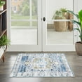 ZACOO 2x3 Entryway Rug for Living Room Bedroom Indoor Floor Distressed