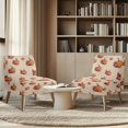 thumbnail image 4 of HELLHERO Pumpkin Harvest Pattern Non Slip Elastic Bottom Armless Chair Soft Cover Stain Protection Slipper Chair Covers for Armless Sofa Chair, 4 of 8