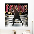 thumbnail image 1 of Boxing Wall Mural by Wallmonkeys Peel and Stick Graphic (36 in H x 36 in W) WM350963, 1 of 4