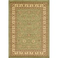 thumbnail image 1 of Unique Loom Voyage Collection Traditional Oriental Classic Intricate Design Area Rug, 7' 0 x 10' 0 Rectangular, Green/Ivory, 1 of 2