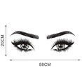 thumbnail image 6 of Vikakiooze Home Decor , Beauty Eye Pattern Removable Wall Sticker Bedroom Living Room DecorationPy-3, 6 of 7