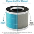 thumbnail image 7 of Air Purifier AP0801 Replacement Filters 2-Pack, Activated Carbon Filter, H13 True HEPA Filter, 7 of 7