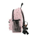 thumbnail image 4 of ALAZA Dogs Bows Pink School Backpack Small Bookbag Mini Bags, 4 of 6