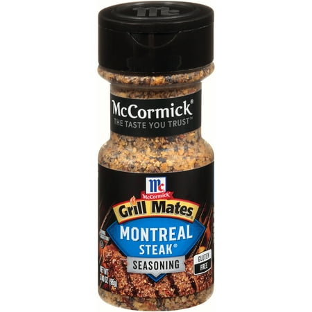 McCormick Grill Mates Montreal Steak Seasoning, 3.4 (Best Way To Grill Steak Indoors)