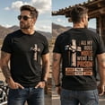 thumbnail image 2 of All My Role Models Went To Prison T-Shirt Mens Christian T Shirts, 2 of 6