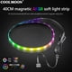 thumbnail image 4 of COOLMOON CM-LS40 5V ARGB Caja de la PC Barra de luz LED SATA 3PIN Ndcxsfigh, 4 of 9
