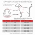 thumbnail image 4 of Puppia Soft Vest Dog Harness, Brown, Medium, 4 of 5