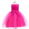 thumbnail image 5 of Vestido de niña Vestido de niña de flores Falda de niña de flores Vestido de malla abullonada Vestido de encaje con lazo Vestidos de bebé, 5 of 5