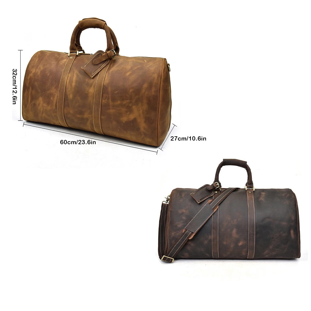 Leather hand luggage sale