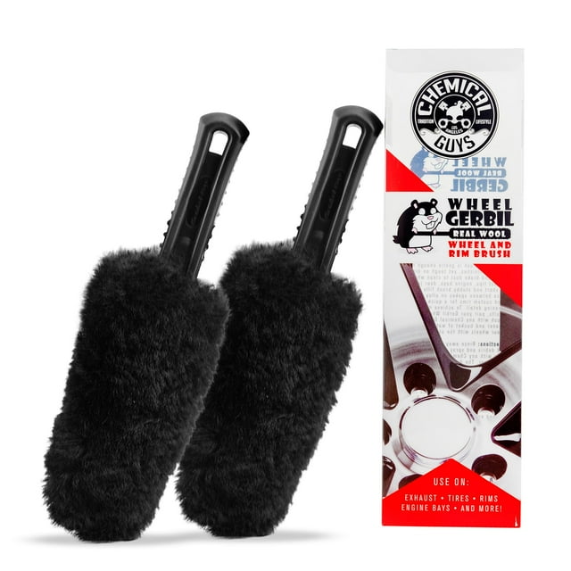 Rueda y llanta Brush Chemical Guys Gerbil (paquete de 2)