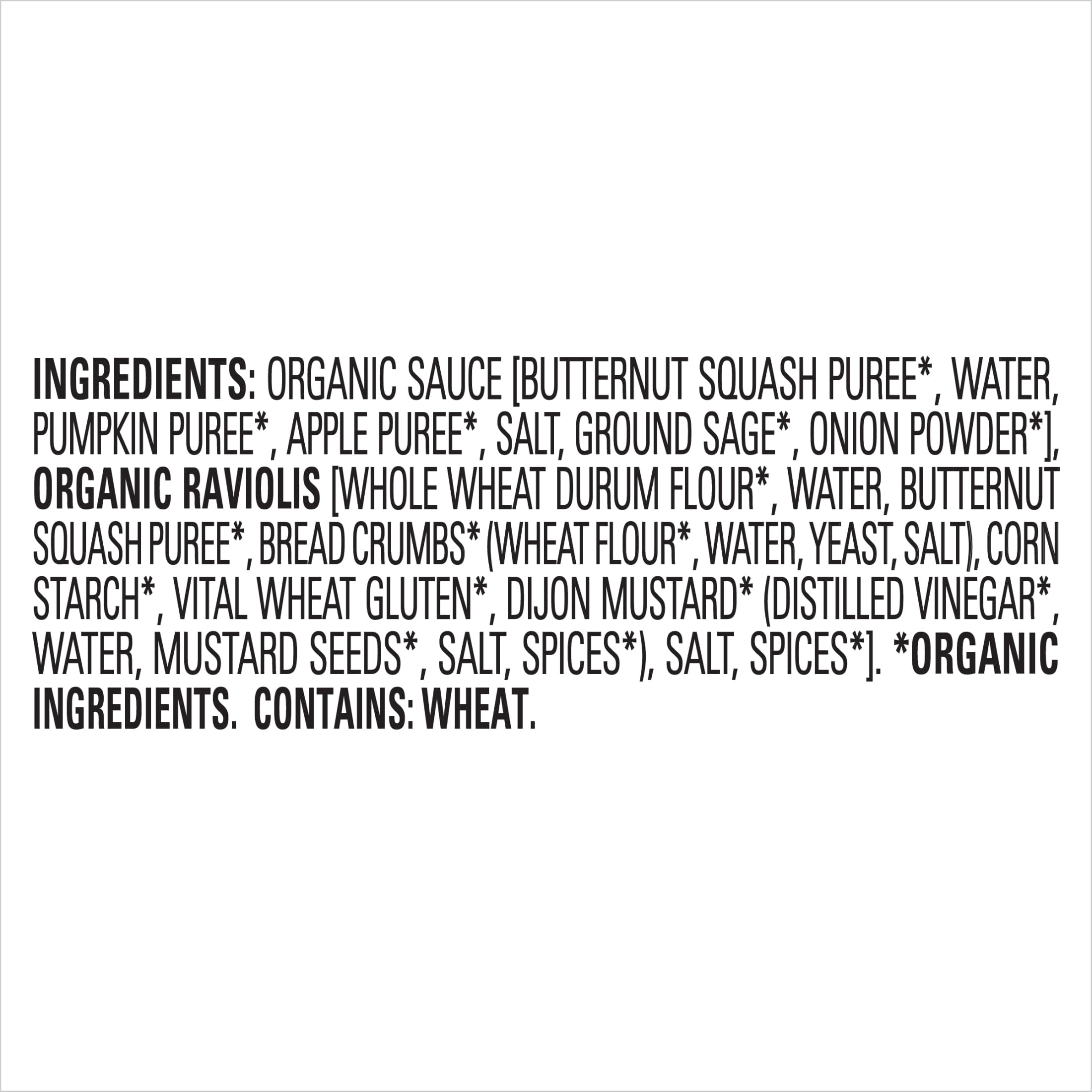 (4 pack) Happy Tot Organics, Toddler Mealtime Bowl, Organic Squash Ravioli with Pumking Squash & Sage Sauce, 4.5 oz