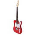 thumbnail image 1 of Full Size Electric Guitar, ST Style Adults Beginners Mini Electric Guitar Kit of Gig Bag, Strap, Strings, Plectrums, Charging Cable, Rock Music Instrument for Practice Performance, 1 of 7